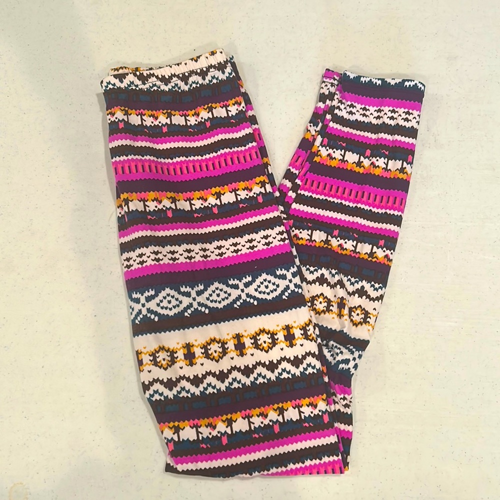 Fun patterned leggings